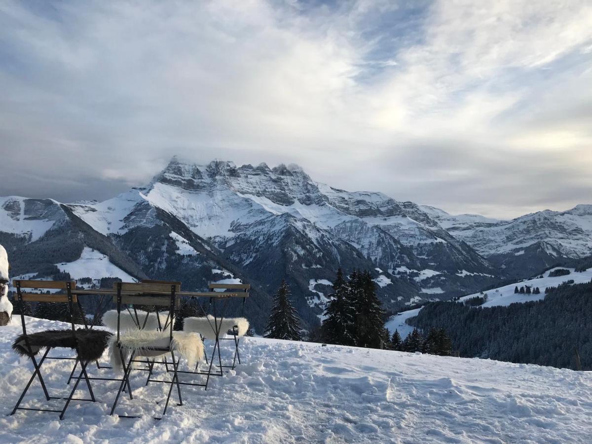 Chalet Chanso Morgins Exteriér fotografie