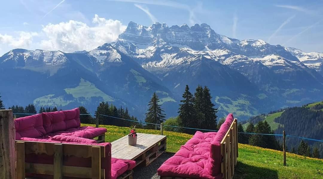 Chalet Chanso Morgins Exteriér fotografie