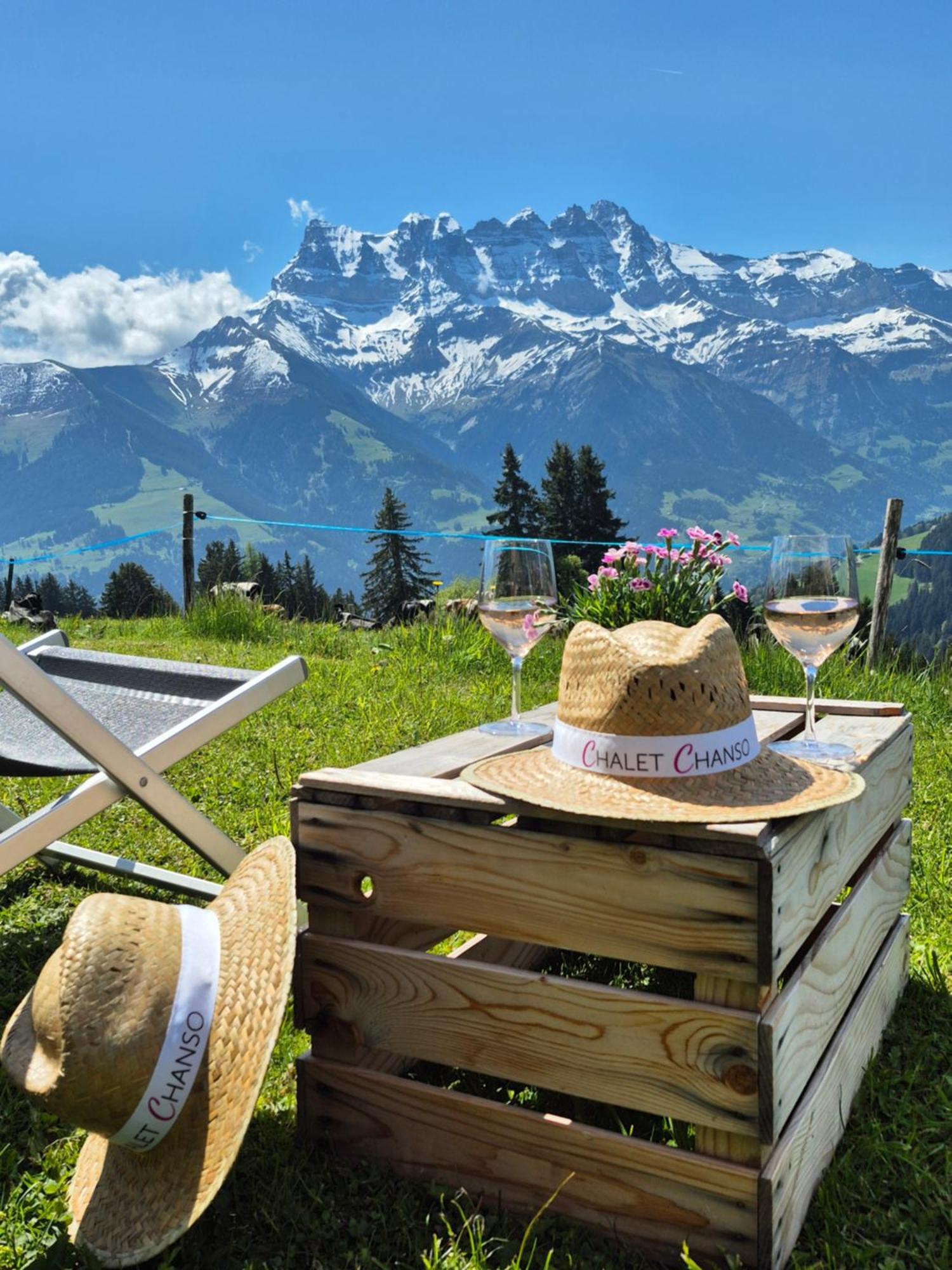 Chalet Chanso Morgins Exteriér fotografie