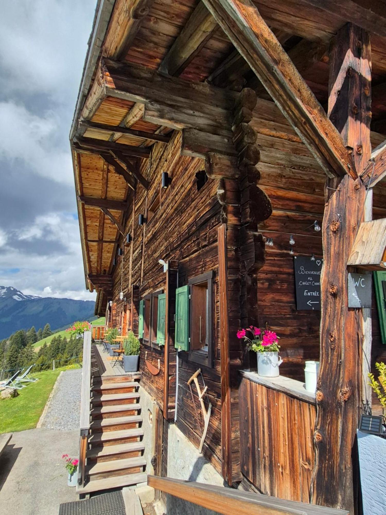Chalet Chanso Morgins Exteriér fotografie